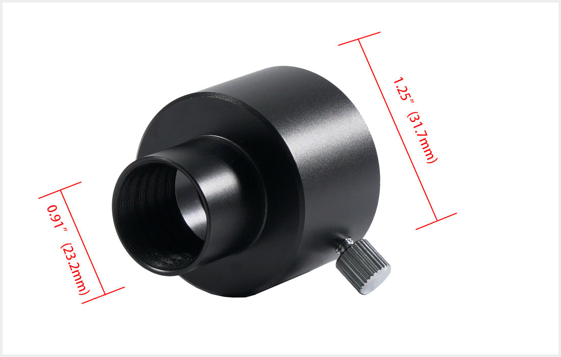 Full Metal Telescope Eyepiece Adapter W2811E - SVBONY