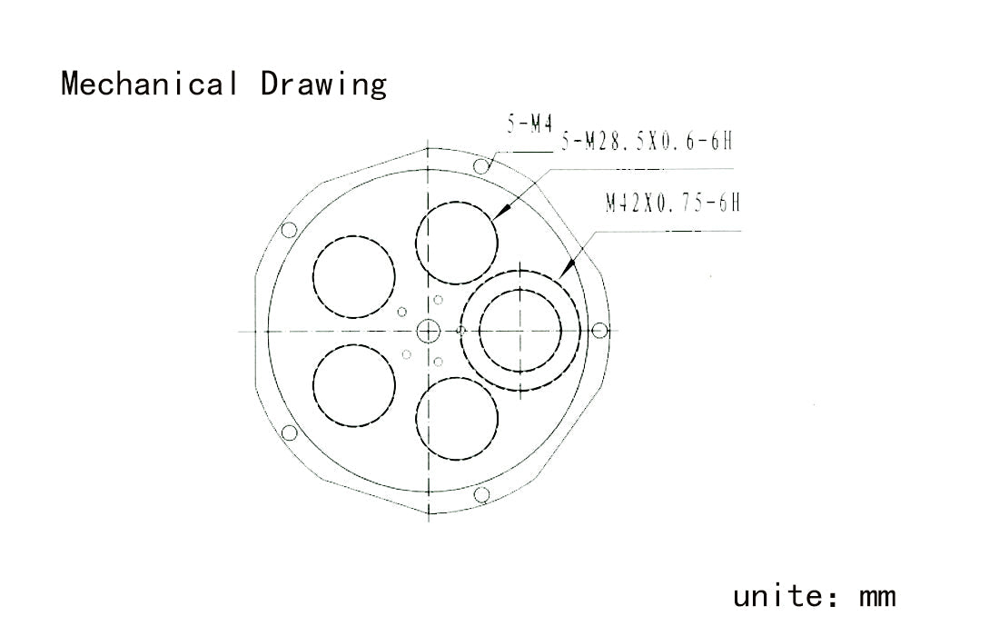 Roue z filtromi SV133 5 položajev 1,25'' - SVBONY