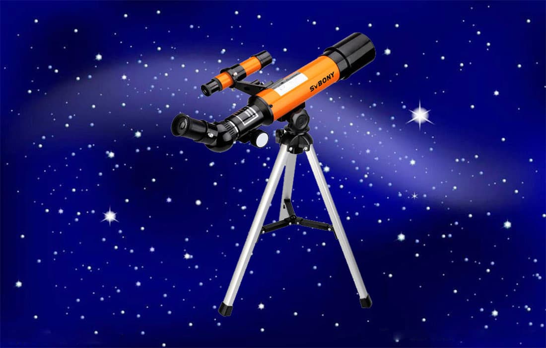 Teleskop Astronomisch 50mm für Kinder mit Schrägsicht - SVBONY SV502