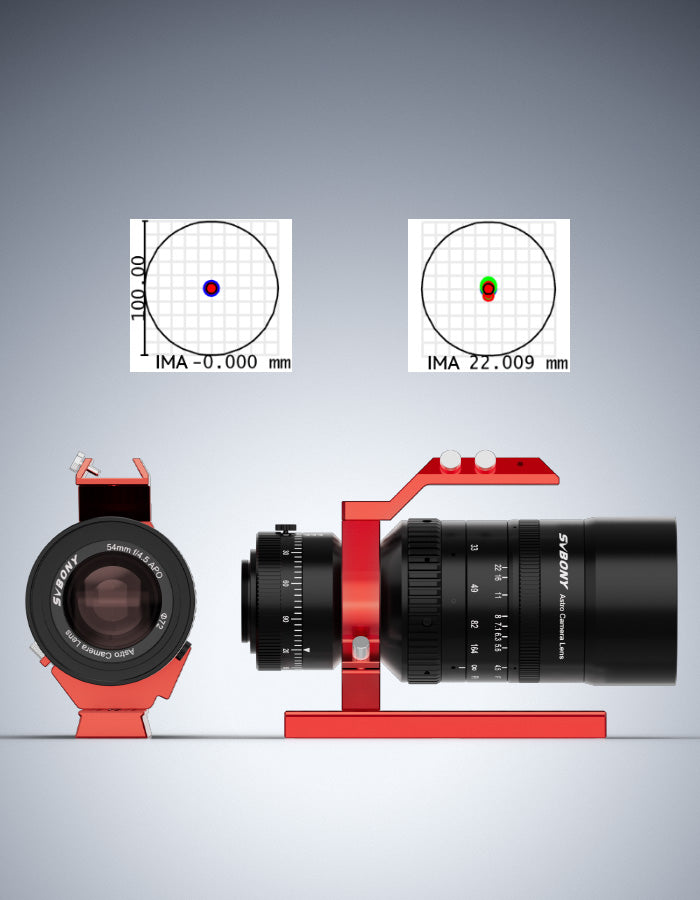 Objectif Astrograph APO 54mm f/4.5 pour Photographie Astronomique plein format - SVBONY