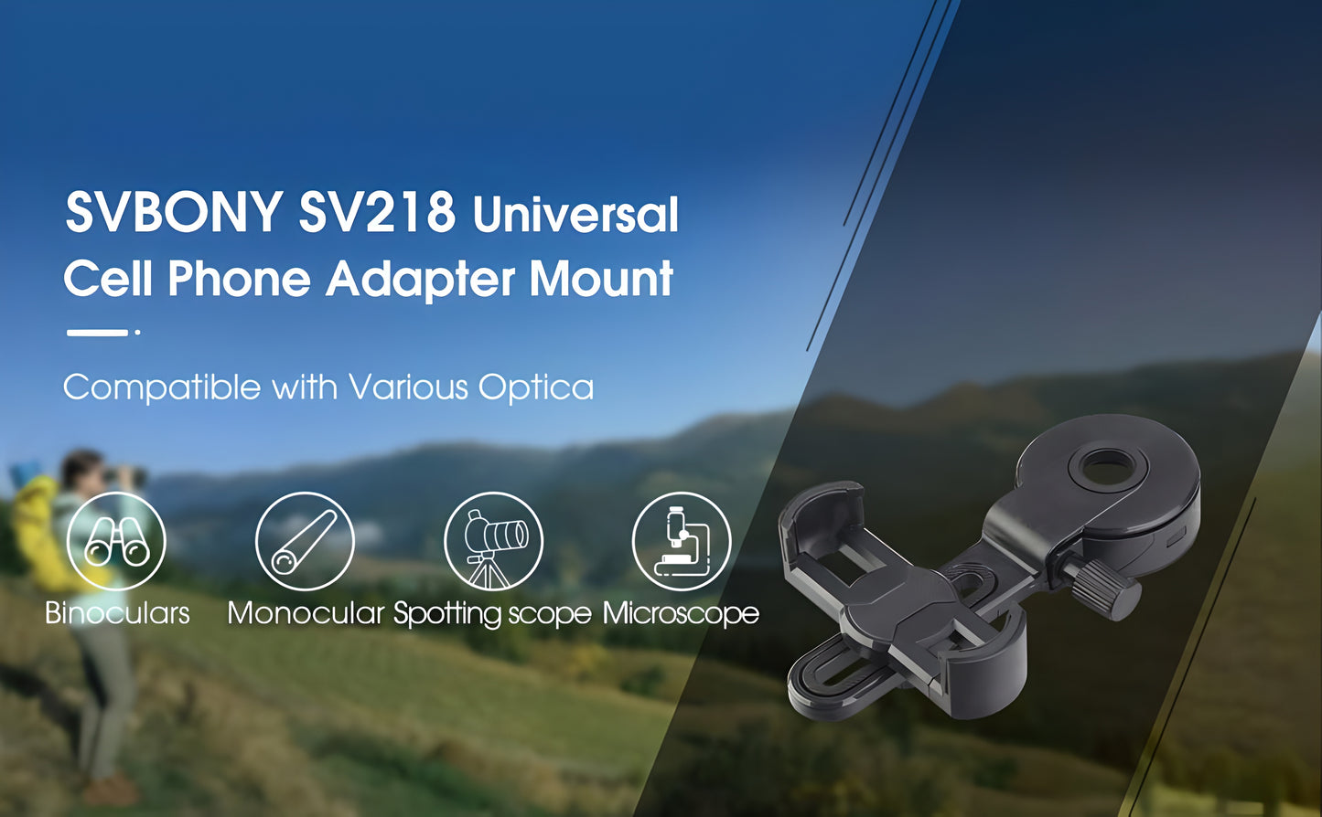 SV218 Universal Mount Adapter for Mobile Phone