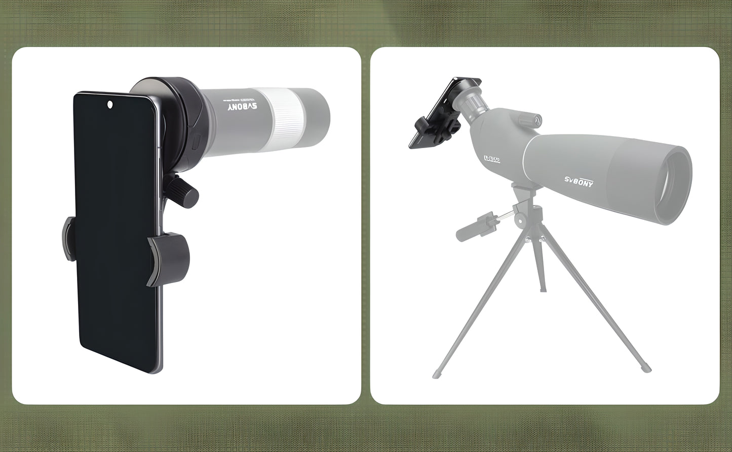 SV218 Universal Mount Adapter for Mobile Phone