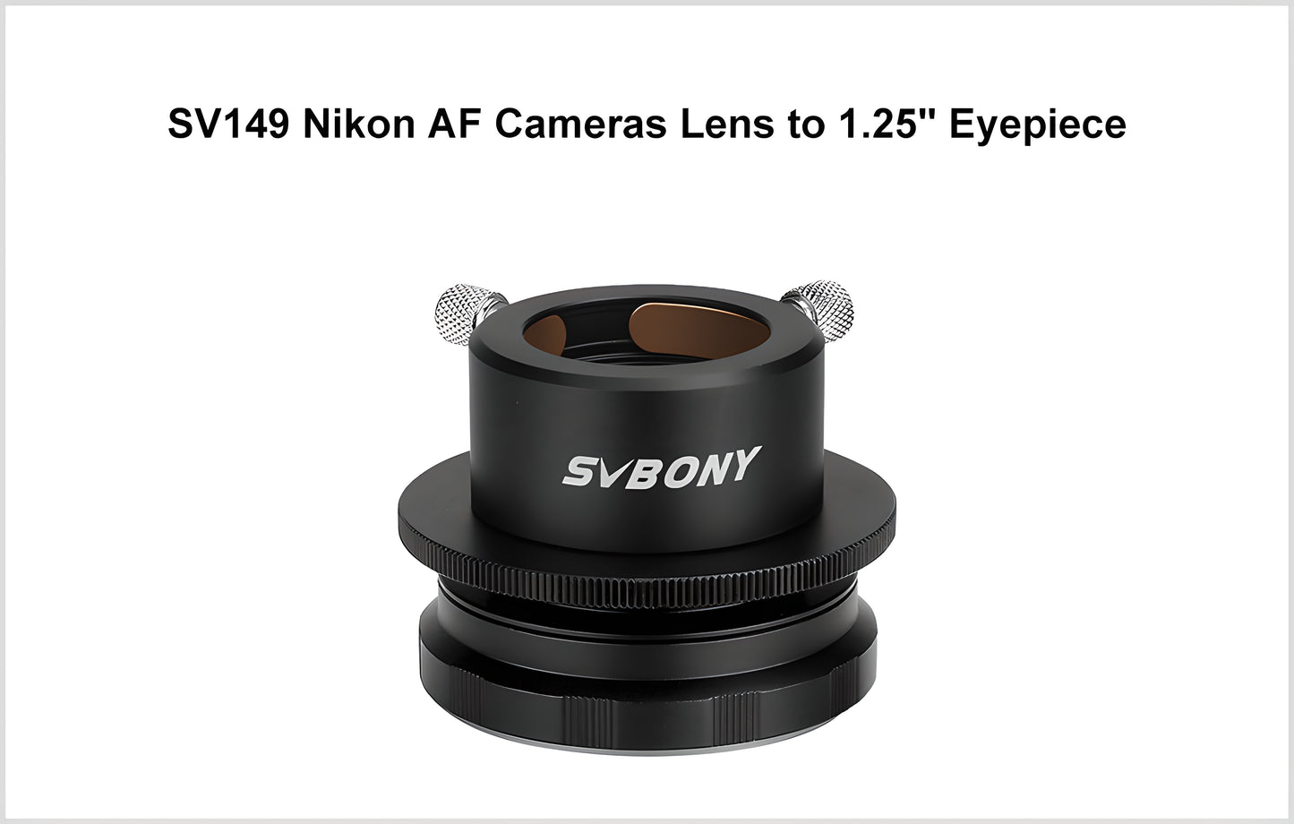 Adaptateur Nikon AF vers Oculaire 1,25 Pouces - SVBONY
