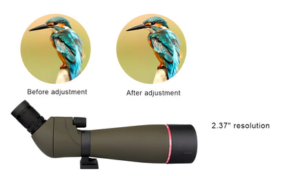 Longa-Vista SV13 com Zoom 20x-60x - Modelos 65mm e 80mm À Prova d'Água e Preenchidos com Azoto