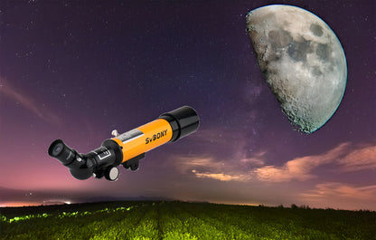 Telescope Astronomique 50mm pour Enfants avec Renvoi Coudé - SVBONY SV502