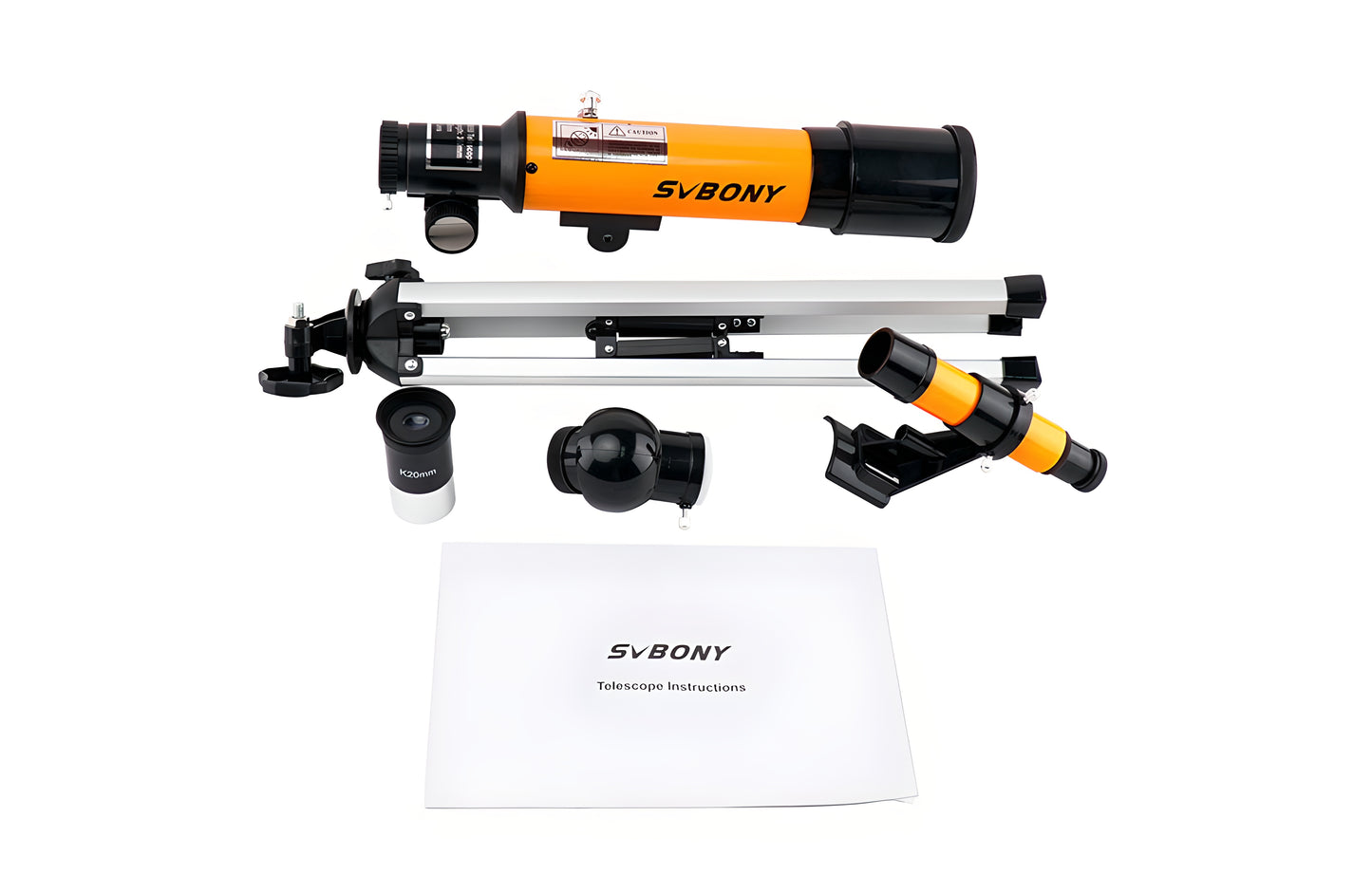 Telescope Astronomique 50mm pour Enfants avec Renvoi Coudé - SVBONY SV502