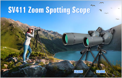 Longue-Vue Zoom 20-60x 70/80mm HD Étanche avec Trépied - Svbony