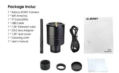 Caméra Wifi Full HD pour l'astronomie - SVBONY