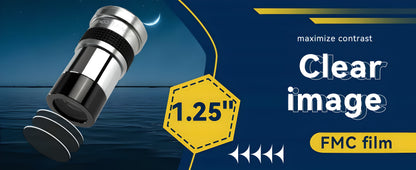 SV137 Barlow-linse 2x/3x 1,25 tommer FMC - Teleskoptilbehør