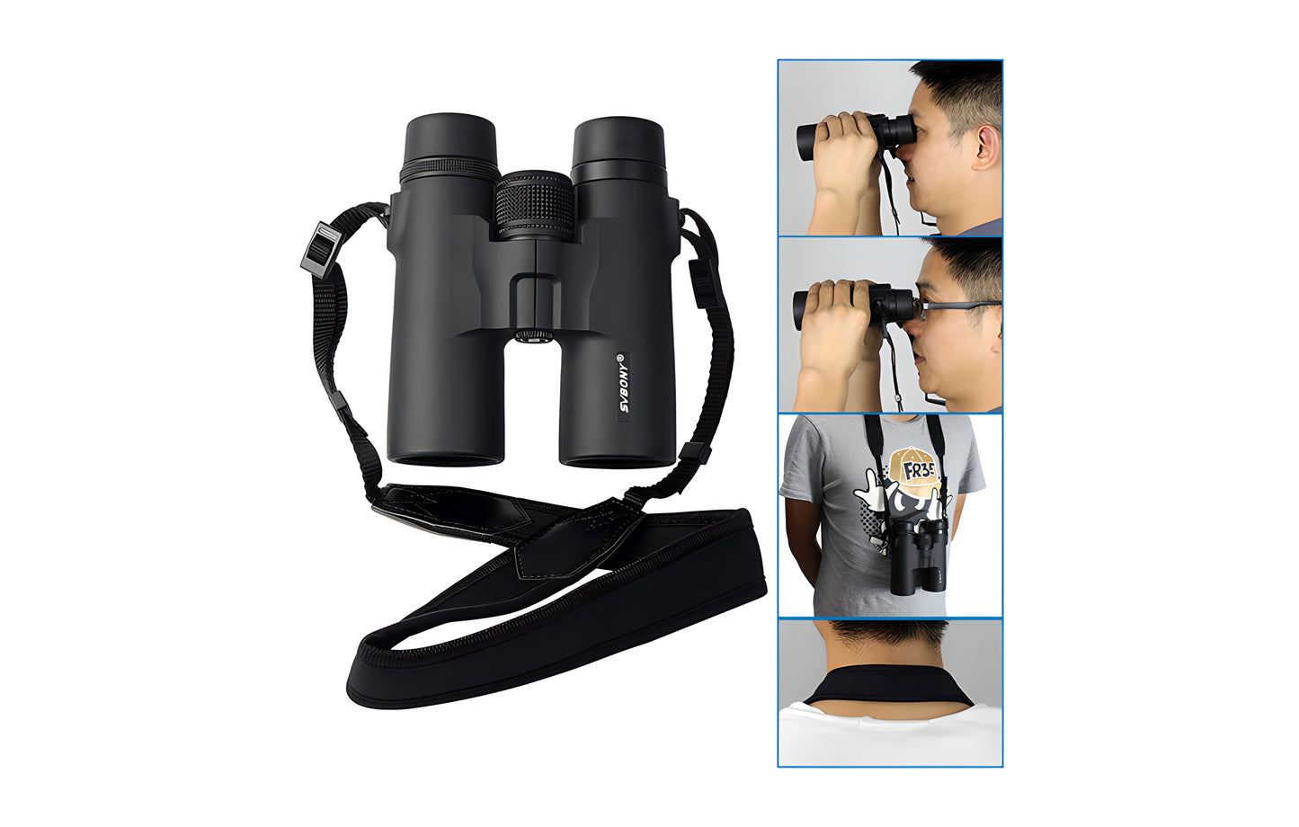 Binoculares Svbony SV21 10x42 con Gran Campo de Visión - Svbony