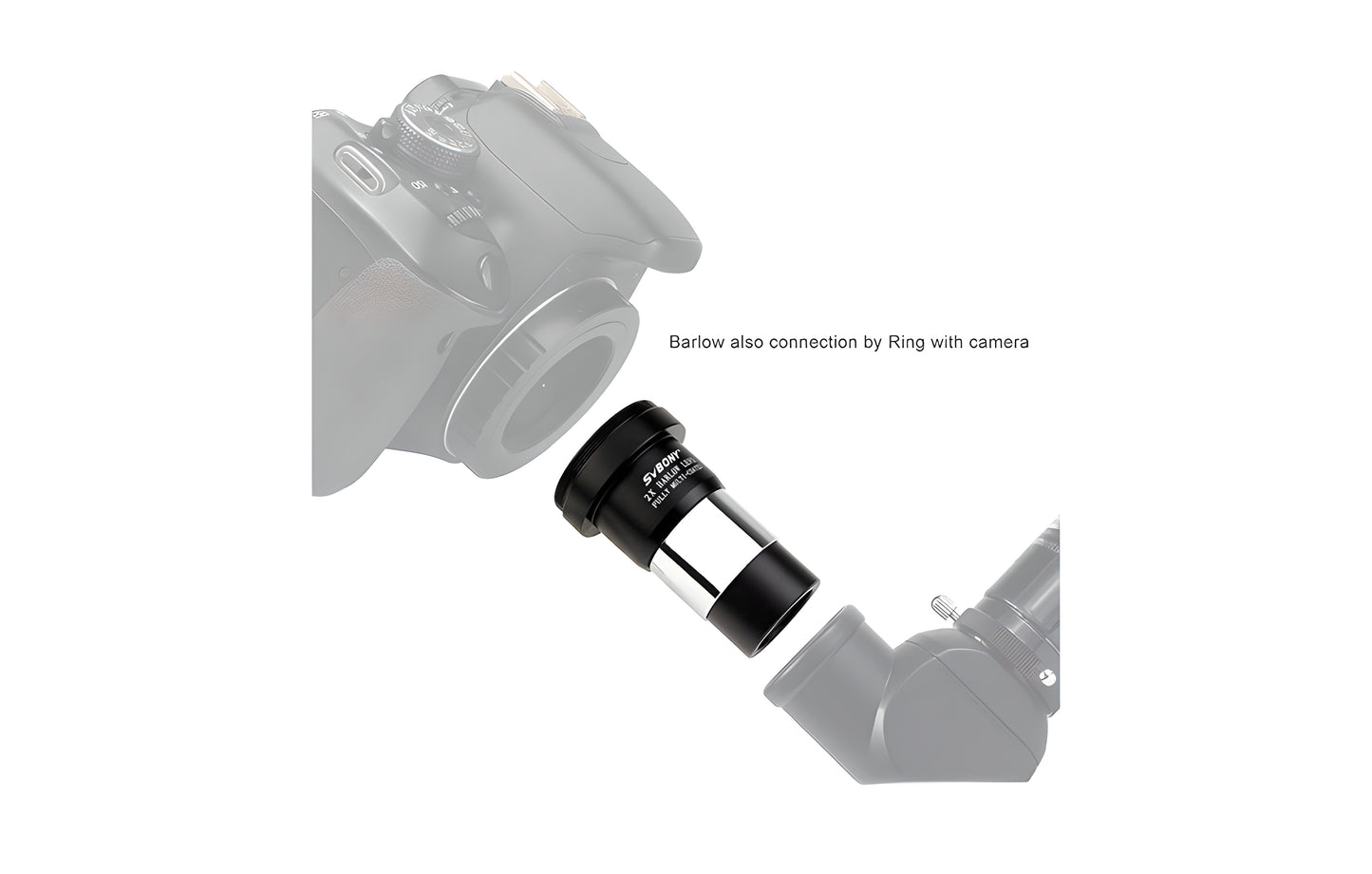 Barlow 2x 1.25 inch cu cârlig M42 - Svbony