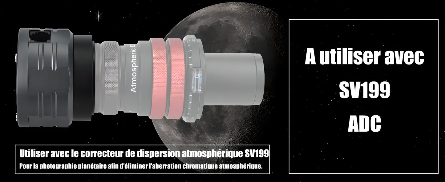 SV505C Farbkamera mit CMOS-Sensor IMX464 und HCG-Rauschunterdrückung