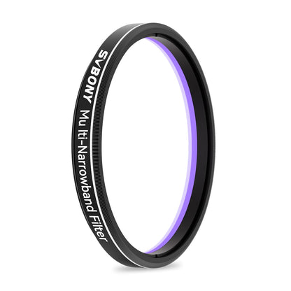 Filtre Nebuleuse Dual-Band 7nm pour Astrophotographie SVBONY 2 pouces