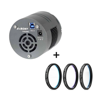 Set de Filtres SHO 5nm 2" SII H-Alpha OIII pour Imagerie Ciel Profond - SVBONY