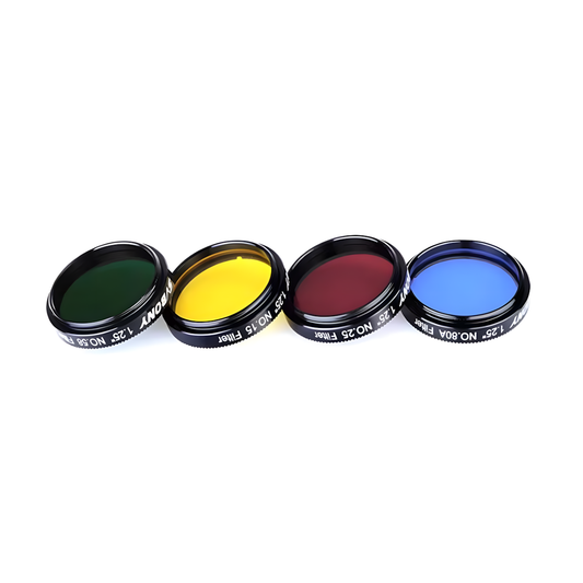 Set of LRGB 1.25 inch filters for planetary observation - SVBONY