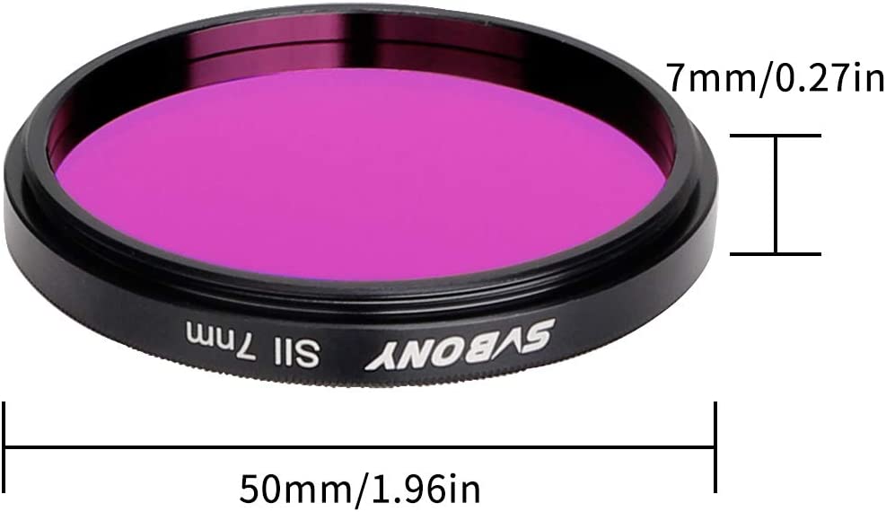 Filtre à bande étroite SII 7nm SVBONY pour CCD