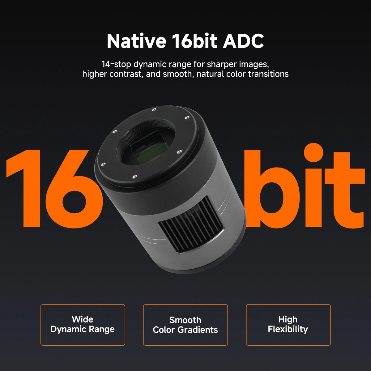 Caméra Refroidie Couleur APS-C SVBONY SC571CC pour imagerie du ciel profond - SVBONY