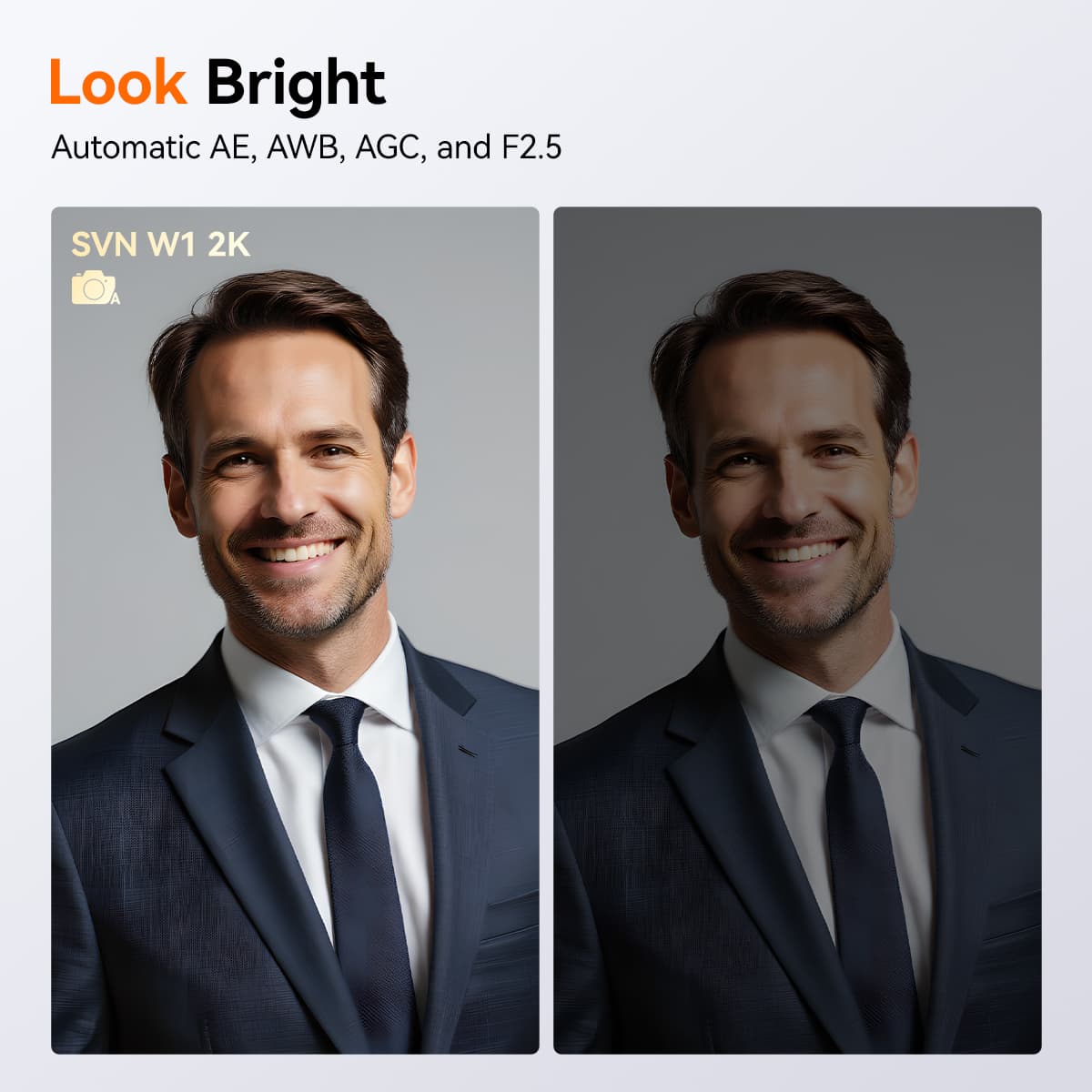 Caméra de Conférence 2K avec Autofocus et Microphones Réducteurs de Bruit - SVBONY