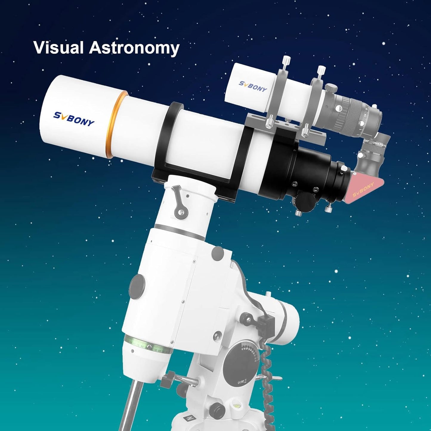 Télescope Astronomique SV48P 90mm f/5,5 - Objectif ED et Focuser Double Vitesse