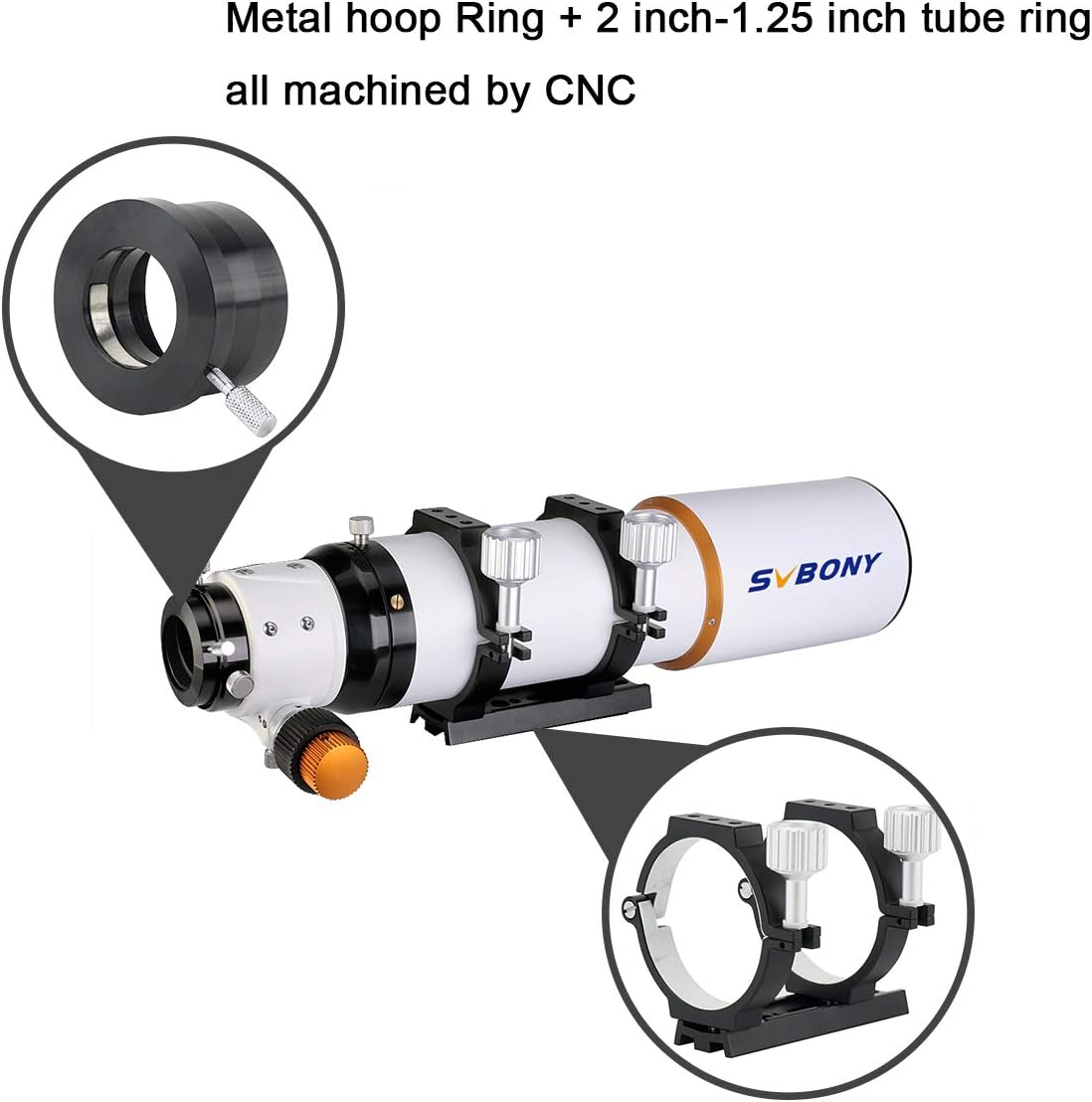 SVBONY SV503 APO Doublet Réfracteur OTA 70mm F6 ED - Astronomy Store