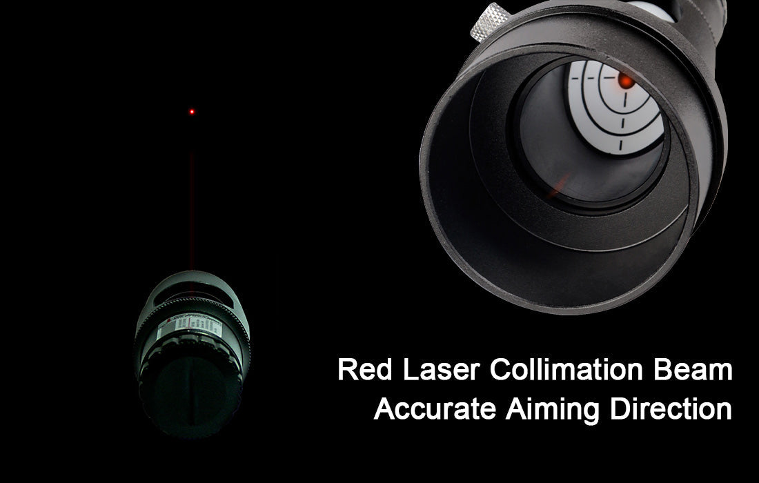 Collimateur Laser Rouge SVBONY SV121 1.25'' pour Télescopes Newtoniens et SCT