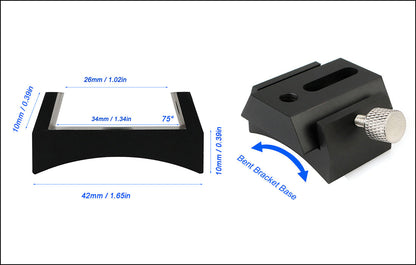 Base Dovetail Métallique et Plaque de Montage pour Viseur - SVBONY