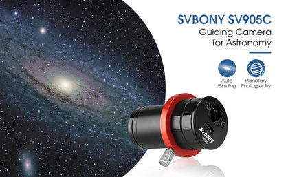 Caméra de Guidage SV905C avec Capteur CMOS 1,25" pour Astrophotographie - SVBony