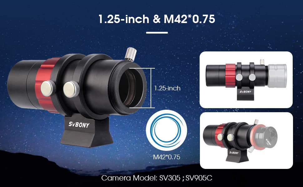 SV165 Mini Guider Scope 30mm F4 - SVBONY