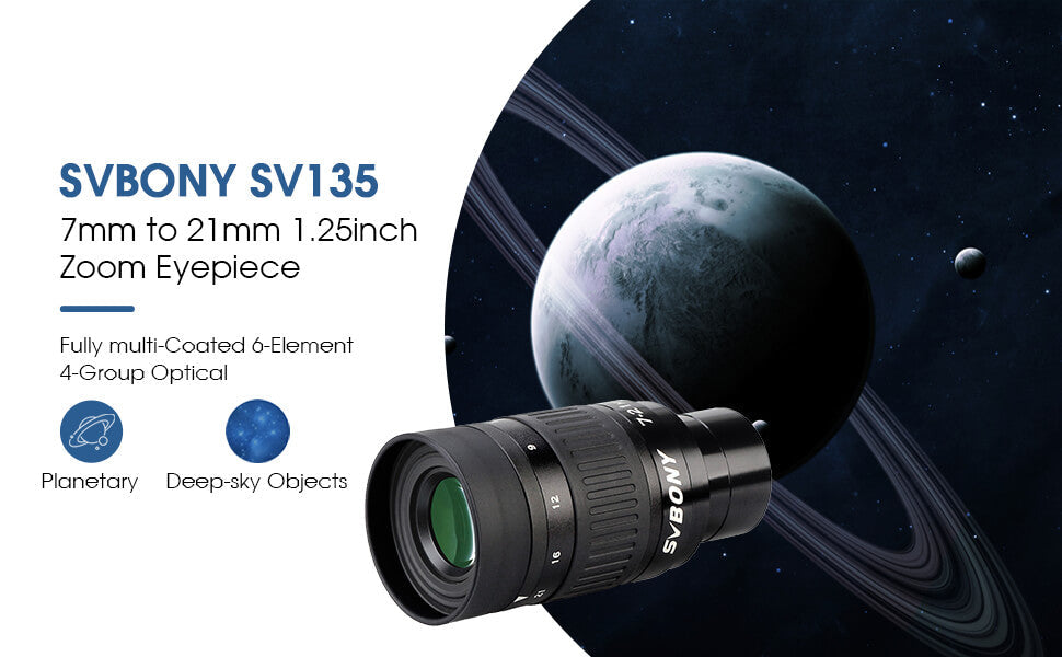 SV215 Oculaire de Télescope Planétaire Zoom 3-8 mm SV215 Oculaire de Télescope Planétaire Zoom 3-8 mm