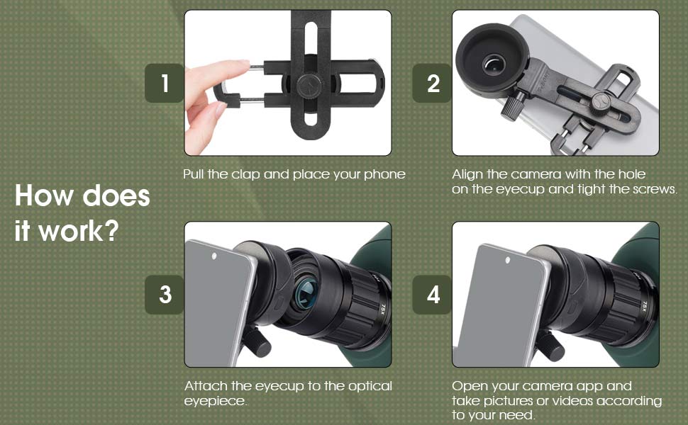 SV218 Universal Mount Adapter for Mobile Phone