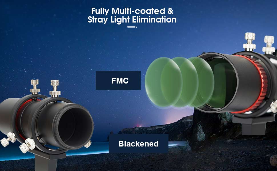 SV165 Mini Guide Scope 40mm pour l'astronomie - SVBONY