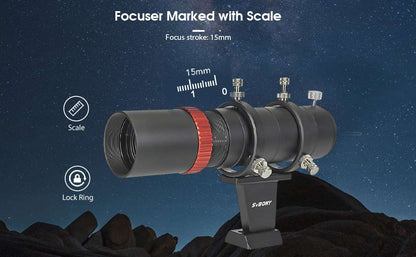 SV165 Mini Guide Scope 40mm pour l'astronomie - SVBONY