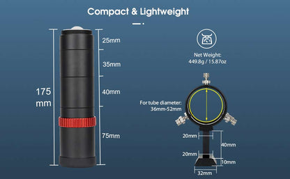 SV165 Mini Guide Scope 40mm pour l'astronomie - SVBONY