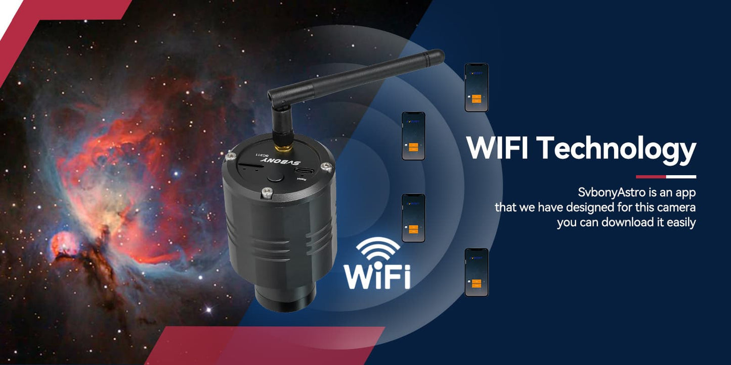 SC311 WIFI Astronomische Kamera / IMX662 / EAA