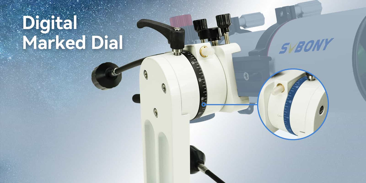 Support Télescope Alt-Azimuth SV225 à Angle Ajustable pour Astronomie Visuelle - SVBONY