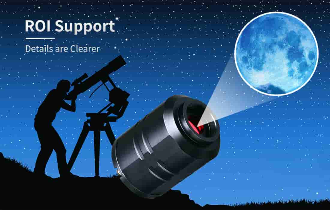 Caméra SVBONY SV305 Pro Couleur pour guidage ou planétaire avec filtre IR - Astronomy Store