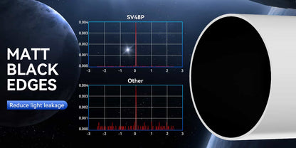 Télescope Réfracteur Achromatique SV48P - Observation Détaillée du Ciel Profond