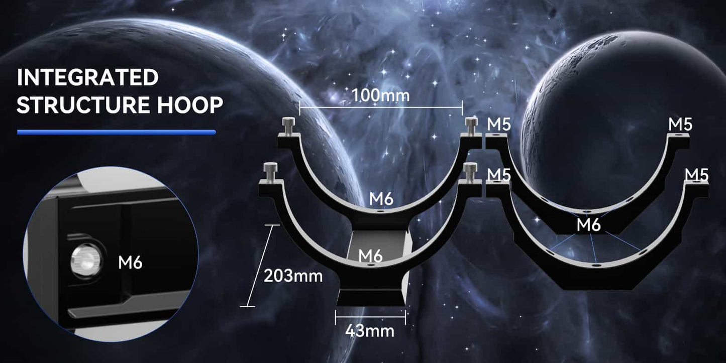 Télescope Réfracteur Achromatique SV48P - Observation Détaillée du Ciel Profond