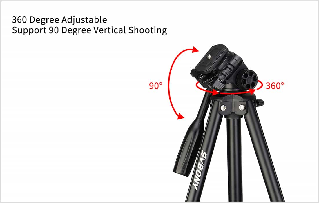 Portable Reise Tripod aus Aluminium - Svbony