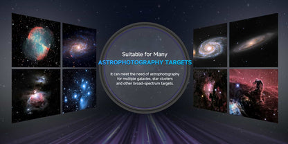 Filtre Nebuleuse Dual-Band 7nm pour Astrophotographie SVBONY 2 pouces