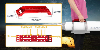 Poignée de Transport SV211 203mm pour Télescopes SV503 et SV550