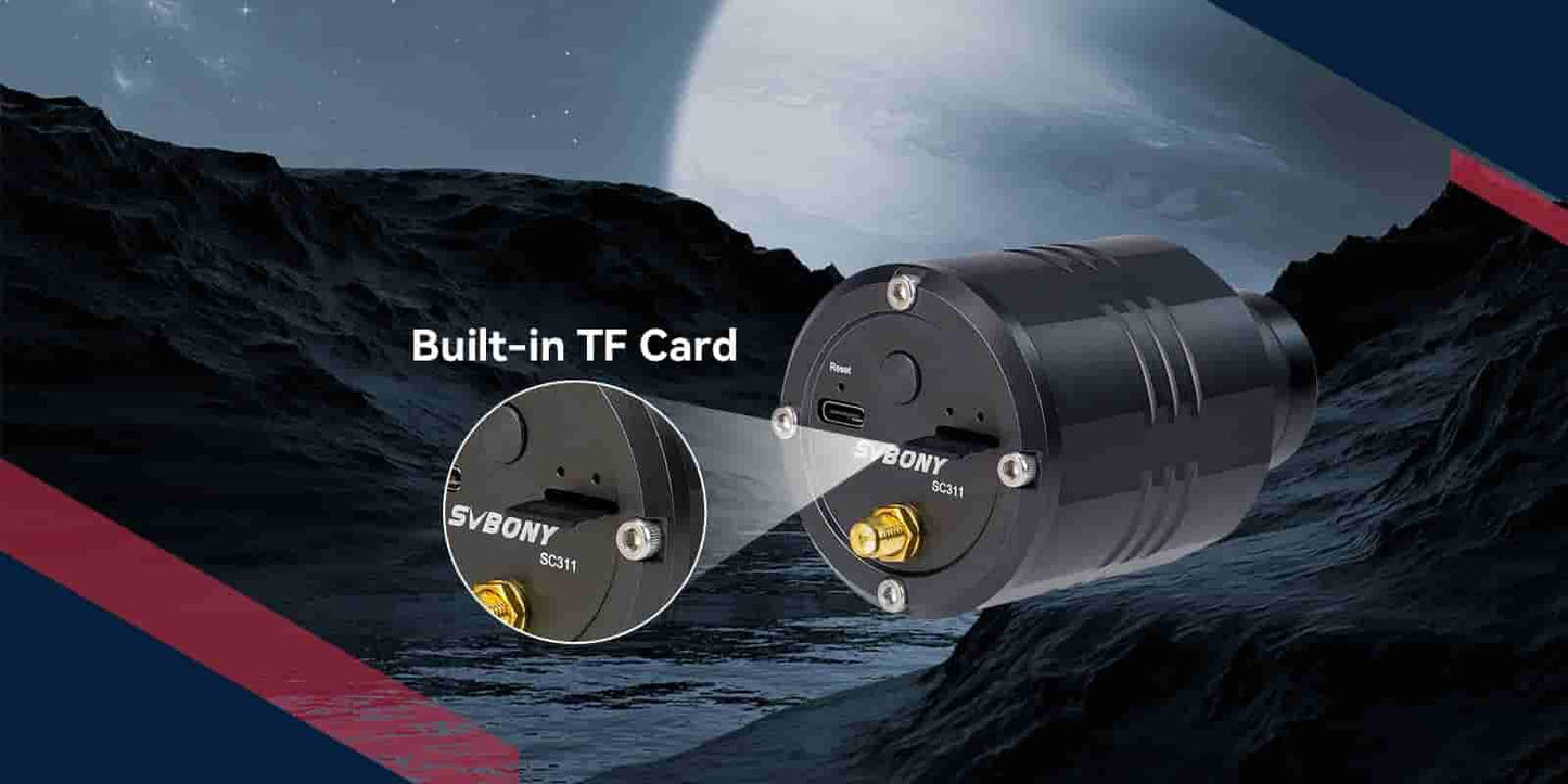 SC311 WIFI Astronomische Kamera / IMX662 / EAA