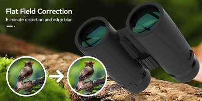 Jumelles 8x42 ED Champ Plat Étanches IP67 avec Prismes BaK-4 - SA205