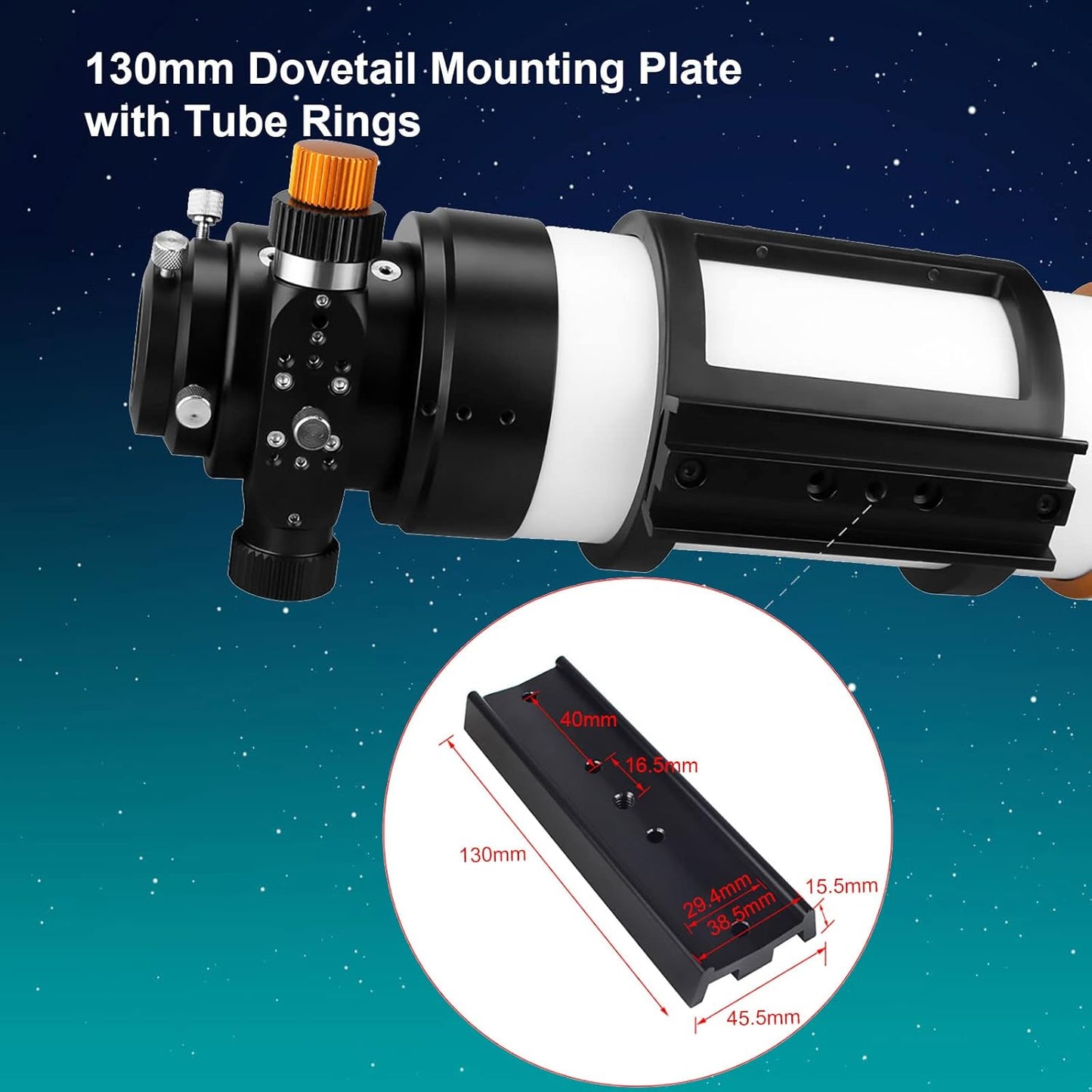 SV48P 90mm f/5.5 Astronomical Telescope - ED Lens and Dual Speed Focuser