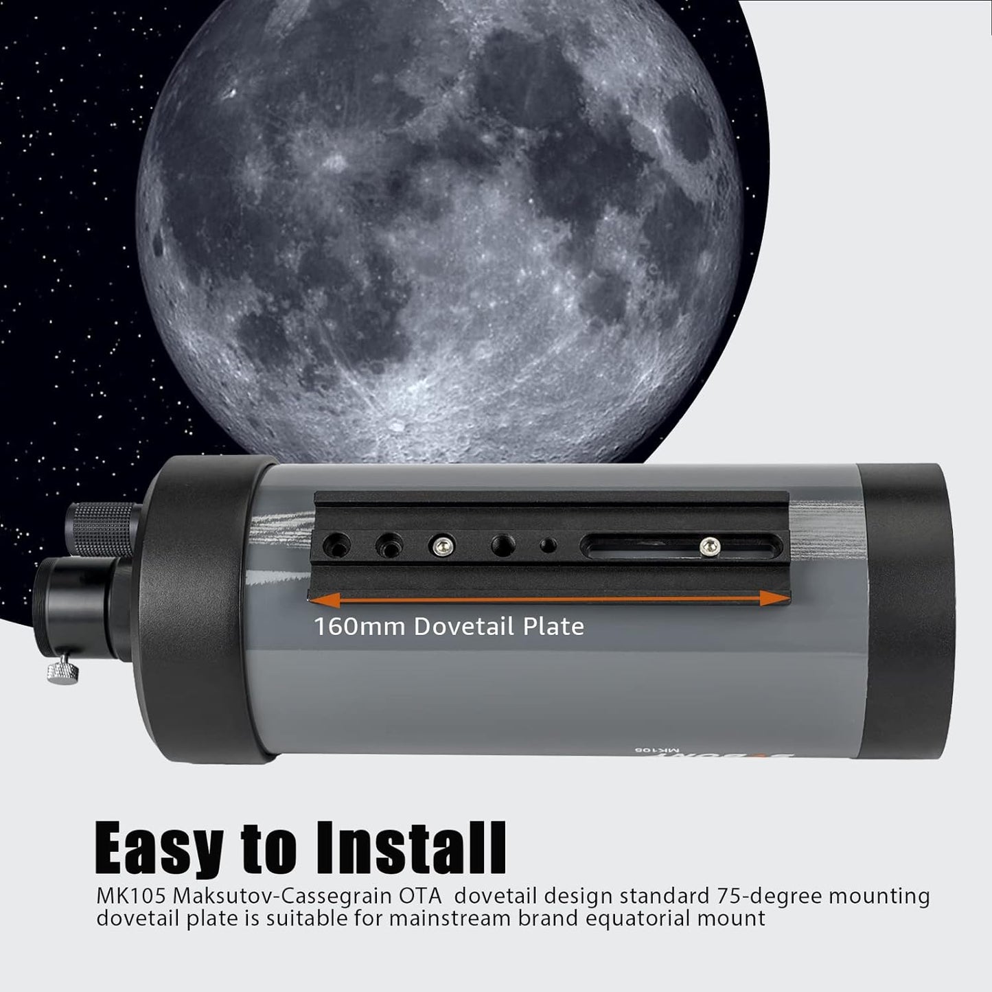 Télescope Maksutov-Cassegrain MK105 SVBony - Astronomy Store