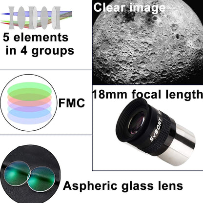 Ocular Super Grand Champ 34mm 72° do Obserwacji DSO - Svbony