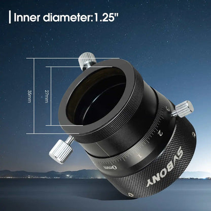 Focus à Double hélicoïdal à Double précision de 1,25 à Haute précision, concentrant hélicoïdal en Alliage en Aluminium, Trait de Mise au Point précis de 10 mm, idéal pour Les Focus à Double hélicoïdal à Double précision de 1,25 à Haute précision, concentrant hélicoïdal en Alliage en Aluminium, Trait de Mise au Point précis de 10 mm, idéal pour Les
