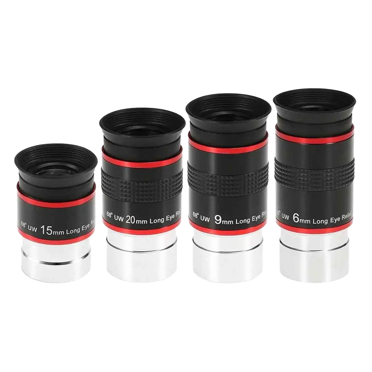 Oculaires Ultra Grand Angle 68° - 6mm, 9mm, 15mm, 20mm - SVBONY