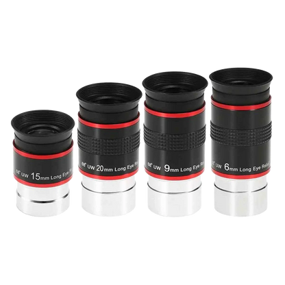 Oculaires Ultra Grand Angle 68° - 6mm, 9mm, 15mm, 20mm - SVBONY