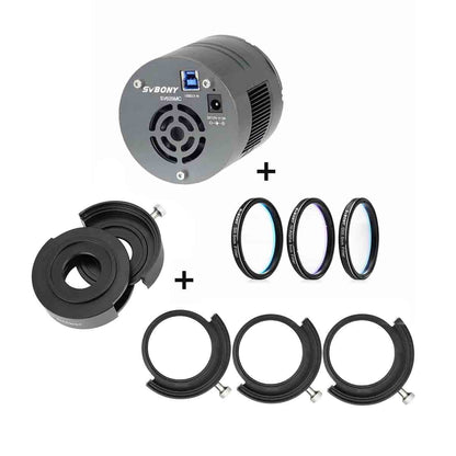 Set de Filtres SHO 5nm 2" SII H-Alpha OIII pour Imagerie Ciel Profond - SVBONY